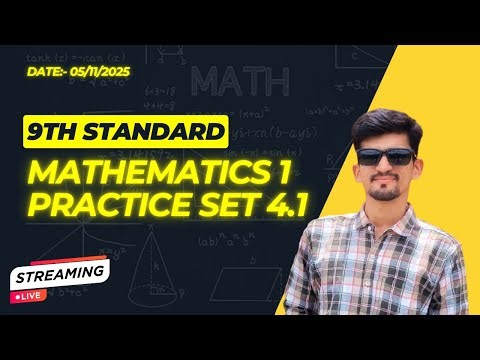 Class 9 Maths 2 Ch 7| Easy Explanation for Weak Students | Live with Ajinkya Sir