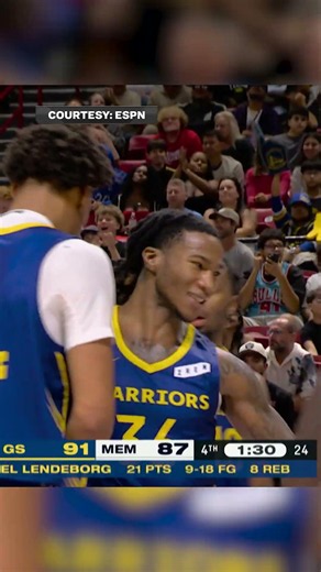 Yaxel with the CLUTCH bucket 😤 | NBC Sports BA