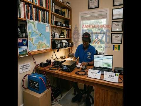 ARRL Field Day 2026 From The Caribbean! 🇻🇨 | J88IH Solo Class 1E DX