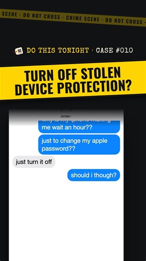 How to turn off Stolen Device Protection on iPhone