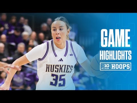 Northwestern at Washington | HIGHLIGHTS | Big Ten Women's Basketball | 12/29/2025