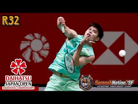 🔴Live. R32 - LEONG Jun Hao (MAS) vs (TPE) CHI Yu Jen - DAIHATSU Japan Open 2026 - Live Reactions🏸