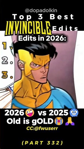 Ranking the Best Invincible Edits PART 332