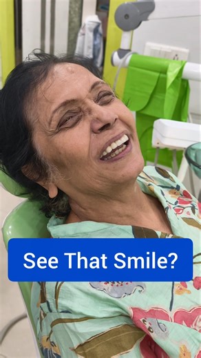 Want to smile like this even with Missing teeth? Get an implant consult today! #implants