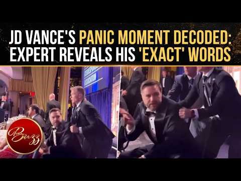 WHCD Shooting: JD Vance's CHILLING 4-Word Remark Amid Chaos DECODED By Lip Reader | WATCH
