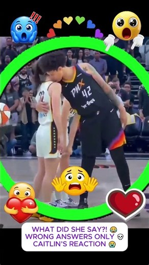 What Did Brittney Griner Say to Caitlin Clark? 😂 WRONG ANSWERS ONLY! 💀🏀#CaitlinClark #BrittneyGriner