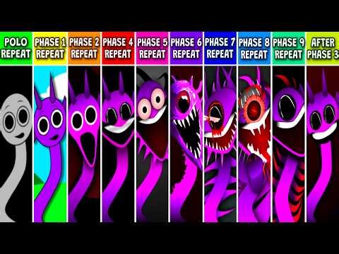Sprunki But Polo, Phase 1, 2, 4, 5, 6, 7, 8, 9 REPEAT After Phase 3