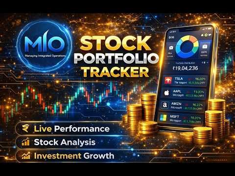 Build a Professional Stock Portfolio Tracker in Python | Full Tutorial + Features