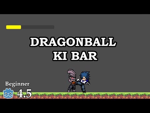 How to create a ki charge bar - Learn Godot 4 - no talking