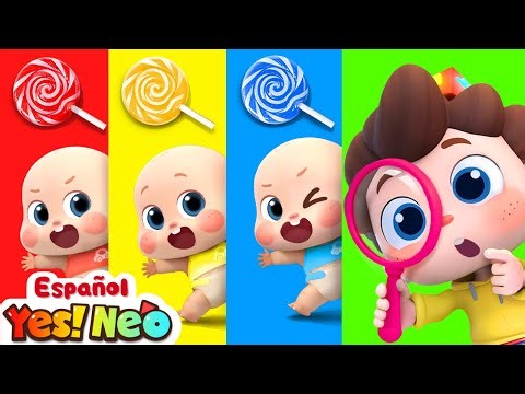 Bebés de Colores, ¿Dónde Están? | Yes! Neo | Canciones Infantiles | BabyBus Español