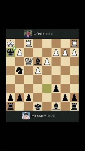 Dark Side Victory 🖤 Black Pieces Checkmate in 1v1 Chess #chessbattle #checkmate #viral