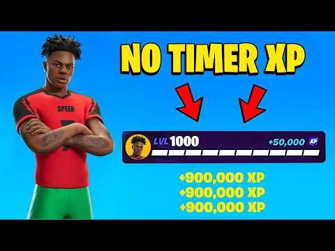 NEW BEST *NO TIMER* FORTNITE XP MAP to FARM & LEVEL UP FAST in FORTNITE WINTERFEST! (200,00!)