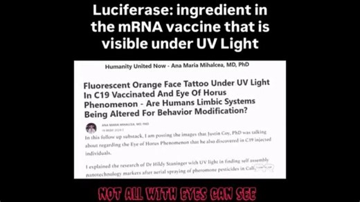 Evidence Shows Biological ID System Has Already Been Deployed [Luciferase 💉☠️💉 Covid-19 Bioweapon]