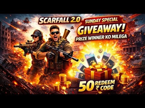 GIVEAWAY SPECIAL 🎁 | SUNDAY CUSTOM MATCH | WINNER GETS ₹50 REDEEM CODE 🤑 | ANSH GAMER 975