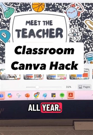 how cool is this?!! #canvahacks @Canva #canvaeducation #canvateacher #canvatutorials #canvaremote