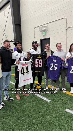 Lacrosse 🤝 football. That’s what Maryland does #pll #wll #ravens | Lacrosse