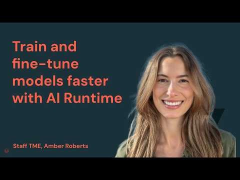 Train and fine-tune models faster with AI Runtime
