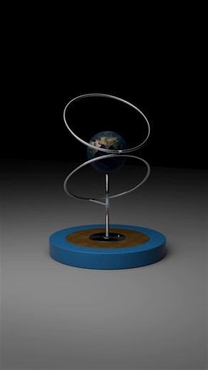 3D Kinetic Loop Render in Blender 5.0 (Cycles)