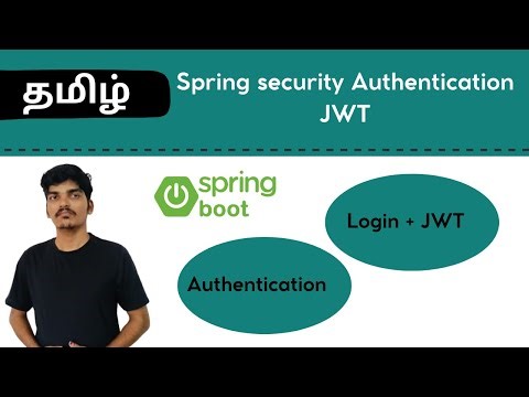 Spring Security Authentication | Login | JWT | Tamil | @kilobytetechknowledge ​