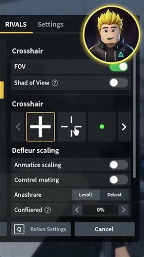Best Roblox Rivals Settings for Max FPS & Aim