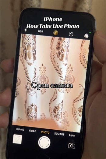 How to Take a Live Photo on an iPhone