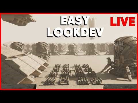 🔴 LIVE – Dune Harkonnen Harvester | Full CG Comp Look Development In Nuke 17 USD Workflow (Part 04)