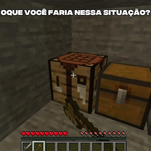 oque você faria? #minecraft #viralvideo #shorts