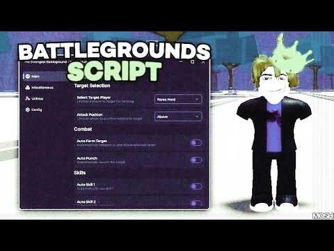 The Strongest Battlegrounds (TSB) OP Script | Auto Kill Farm, Aimbot, Auto Ability | PC
