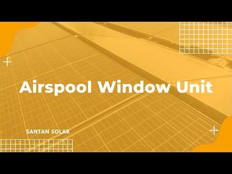 This Mini Split Runs on Solar, Grid Power, or Both | Airspool Hybrid Window Unit