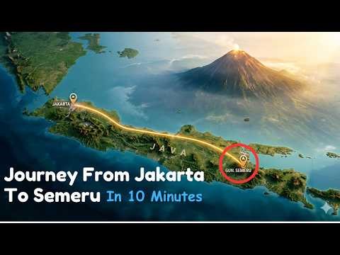 From Jakarta to the Summit of Mount Semeru | A 3,676-Meter Journey Above Sea Level in 10 Minutes
