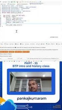 35. CLOUD CONCEPT AND BTP | PANKAJKUMARAM Full class link in description