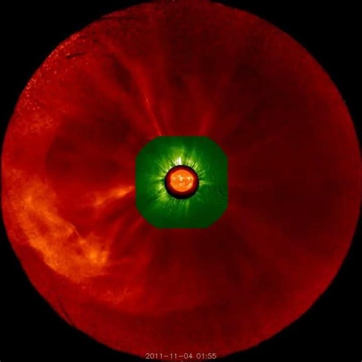 Double CME Eruption on The Sun