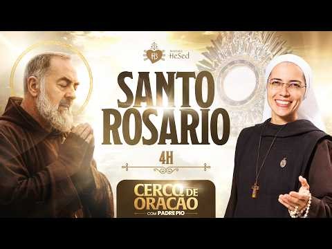 Santo Rosário da Madrugada | Cerco de oração com o Padre Pio | Instituto Hesed - 01/07