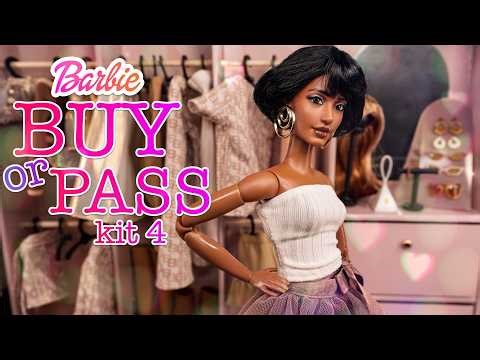 You Create Barbie Basics Kit 4 | Buy or Pass | DIY Closet From Packaging