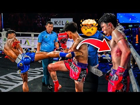 The Most Powerful Kick You’ll See Today | Muay Thai Body Kick KO