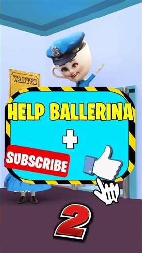 POV SCAN RUN Challenge with Ballerina Cappuccino - Help FIND Tung Sahur Roblox