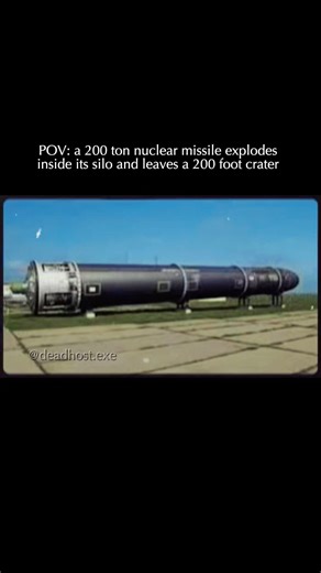 The Sarmat Silo Disaster