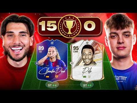Can I Go 15-0 With A PRO PLAYER'S Team?