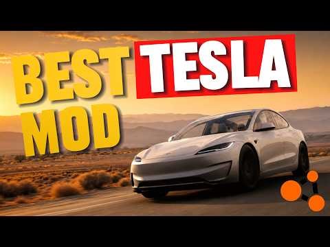 BEST Tesla Model 3 Mod for BeamNG Drive!