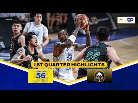 MACAU vs TNT | 1ST QUARTER HIGHLIGHTS | PBA SEASON 50 GOVERNORS' CUP