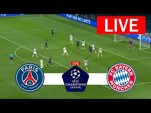 PSG vs Bayern Munich LIVE | UEFA Champions League 2026 | Match LIVE Today Full Match