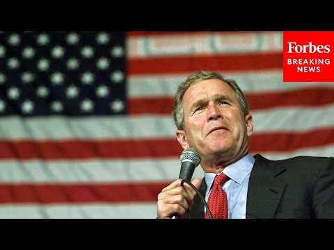 FLASHBACK: President George W. Bush Welcomes New Citizens To USA On July 4th