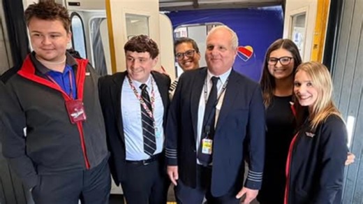 Southwest Airlines, Baltimore airport crew helps retiring Spirit pilot celebrate