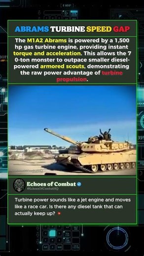 ABRAMS TURBINE POWER REVEALED 💥