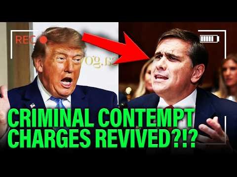 Trump TRIGGERED as Appeals Court Moves to REOPEN Criminal Probe Into Trump-Appointed Judge?!!
