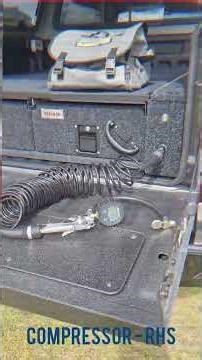 Ford Ranger Build - Canopy, Alarm, Drawers, Dual Battery, Compressor, Solar, Sunshades