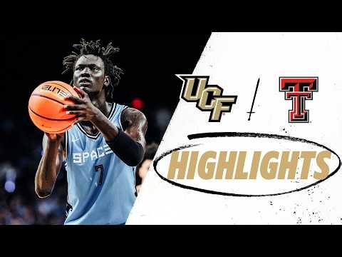 UCF Men’s Basketball, 88 vs. Texas Tech, 80 // FULL GAME HIGHLIGHTS // Jan. 31, 2026