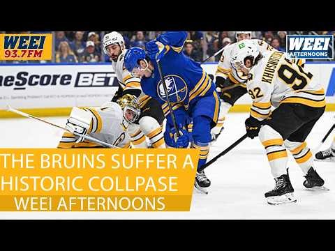 The Bruins suffer a historic collapse last night in their loss to Buffalo | WEEI Afternoons