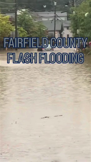 Fairfield County Fire Officials, including Westport, are urging residents to stay home and stay safe. The county has been experiencing significant flash flooding following a major line of rain that moved through this morning. Remember to never drive through flood waters and slow down for closed roads and emergency responders. #connecticut #ctnews #westport