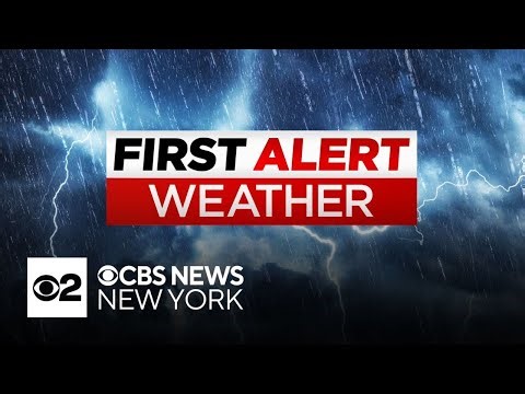First Alert Weather: Rounds of rain Saturday in New York - 4/24/26